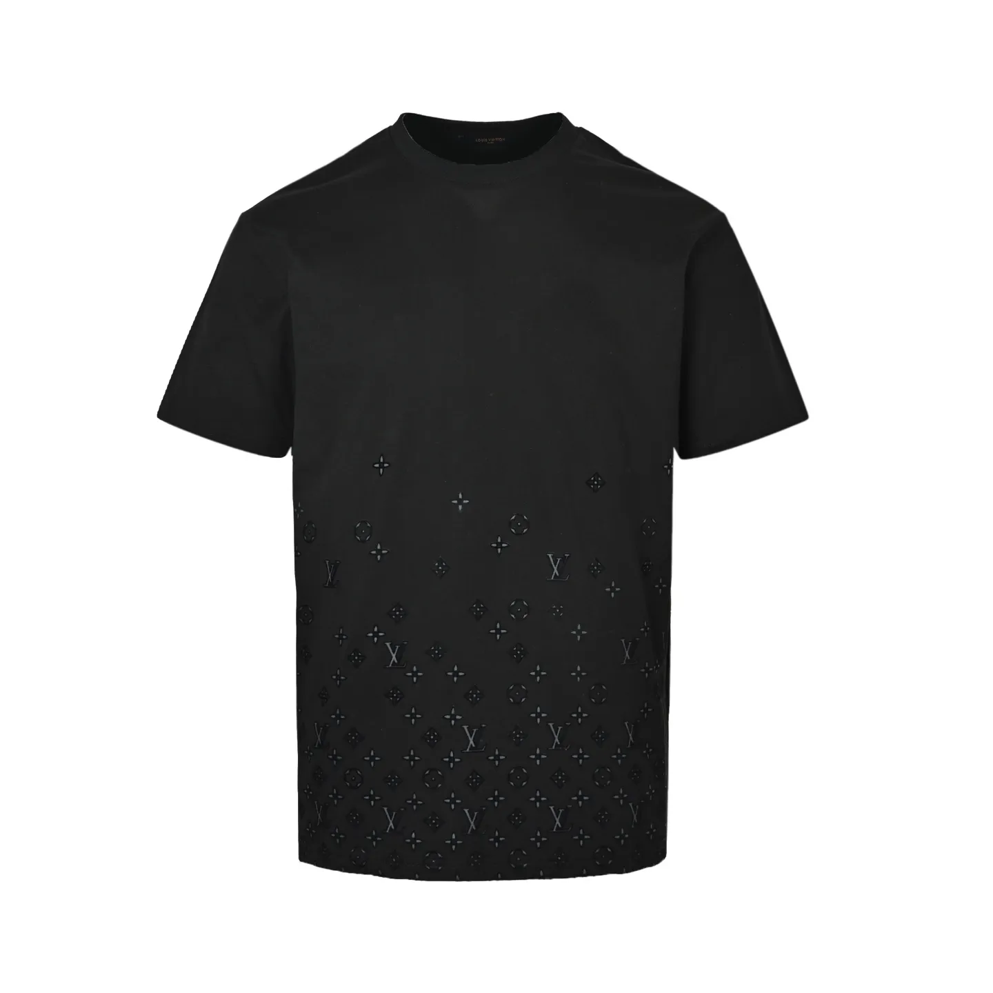 Louis Vuitton/Louis Vuitton 26ss flocked presbyopia hollow gradient short sleeves